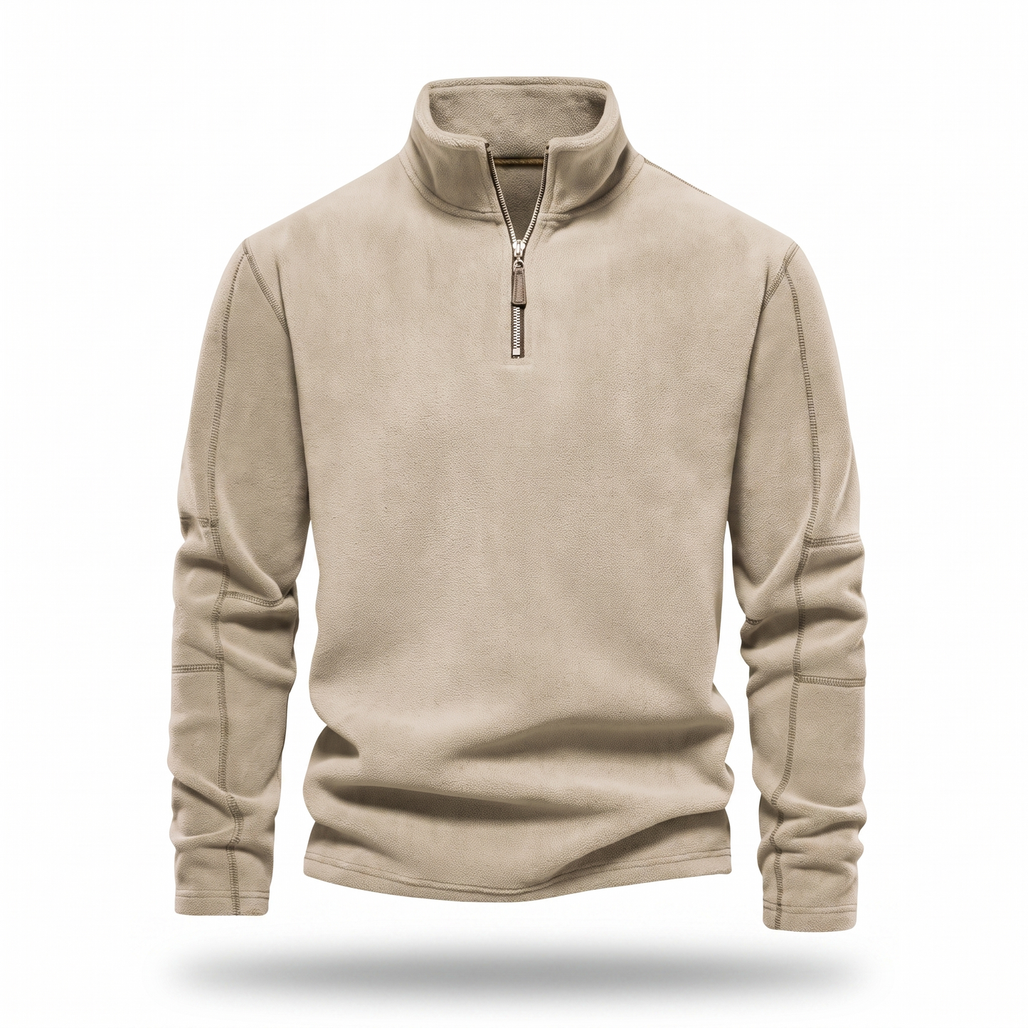 Premium Men's Extra Warm Ski Sweater with Zip