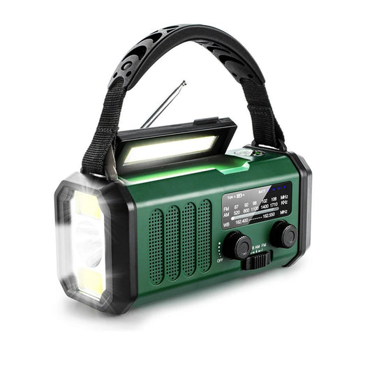 Emergency Radio with Solar Charging and USB