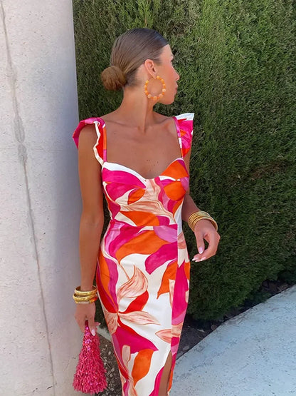 Kjole Dame Figurformet - Ermeløs - Strukturert Skulder