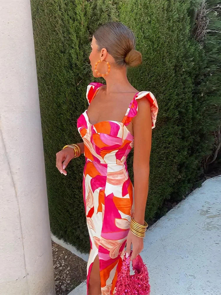 Kjole Dame Figurformet - Ermeløs - Strukturert Skulder