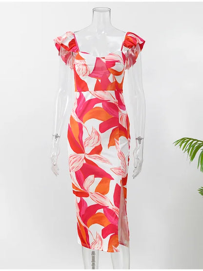 Kjole Dame Figurformet - Ermeløs - Strukturert Skulder