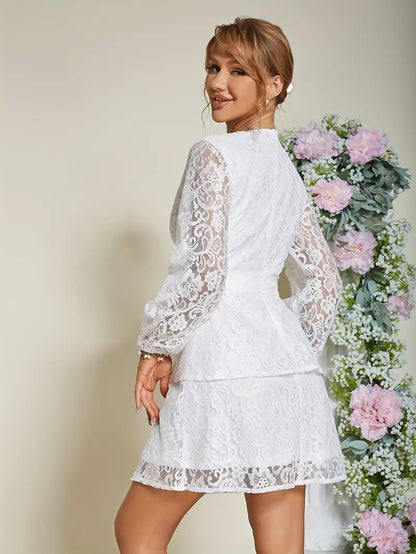 Robe Femme - Manches Longues Transparentes