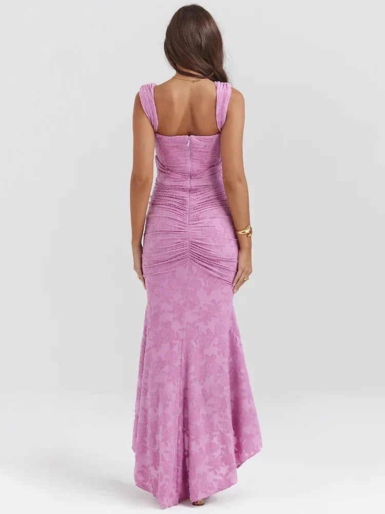 Robe de Soirée Femme - Épaules Dénudées