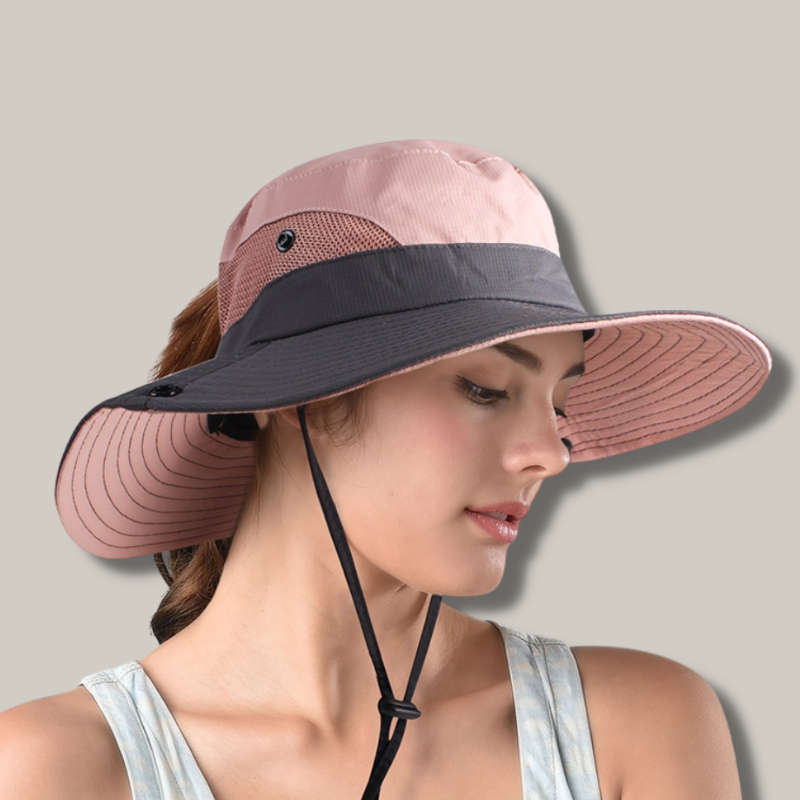 Lightweight and Foldable Women's Anti-UV Hat