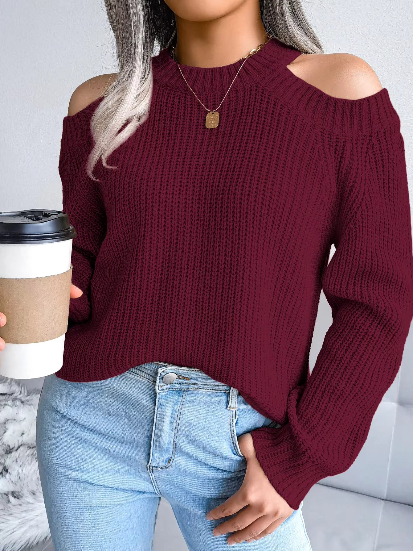 Pull Femme à Manches Longues