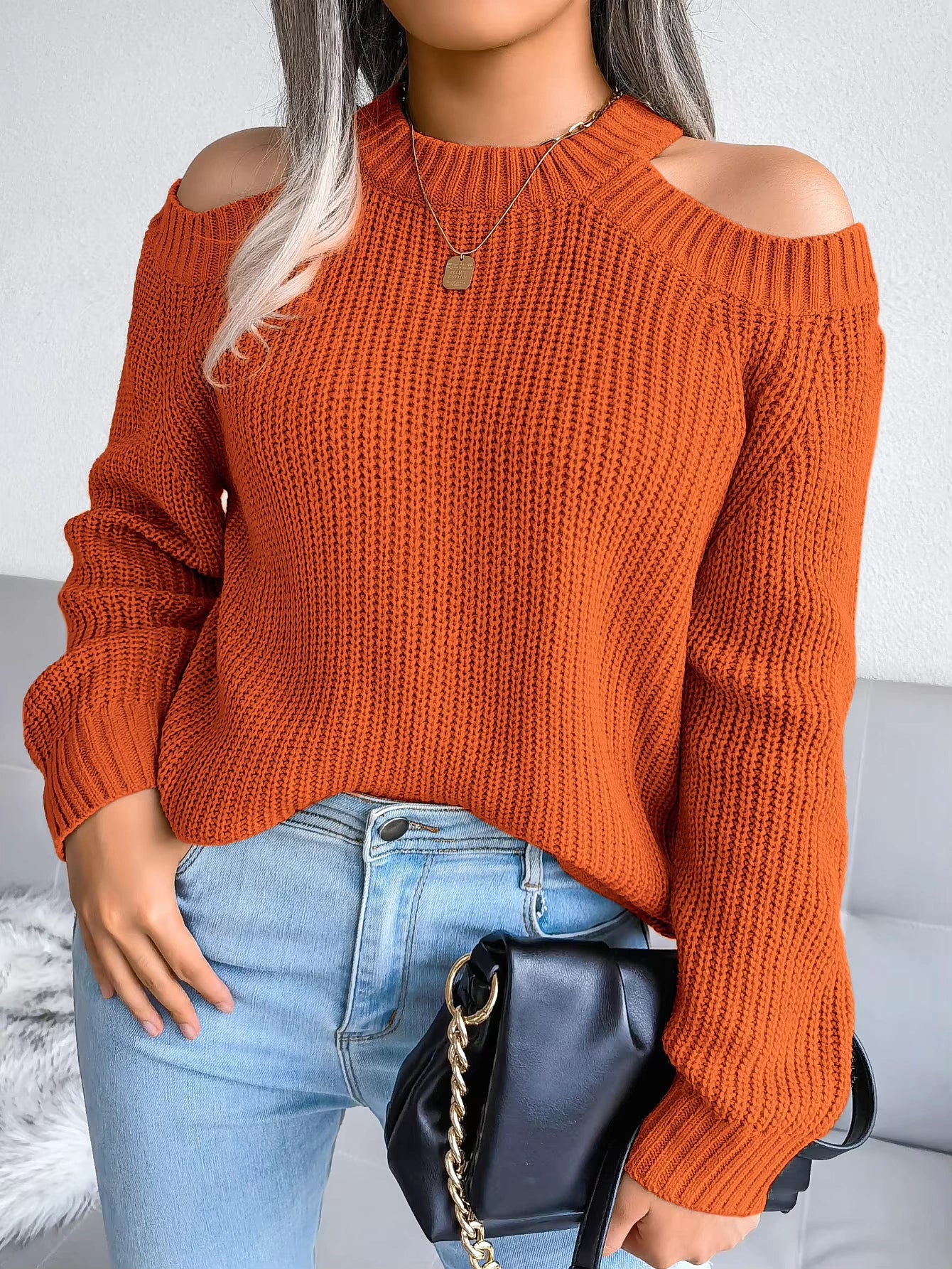 Pull Femme à Manches Longues