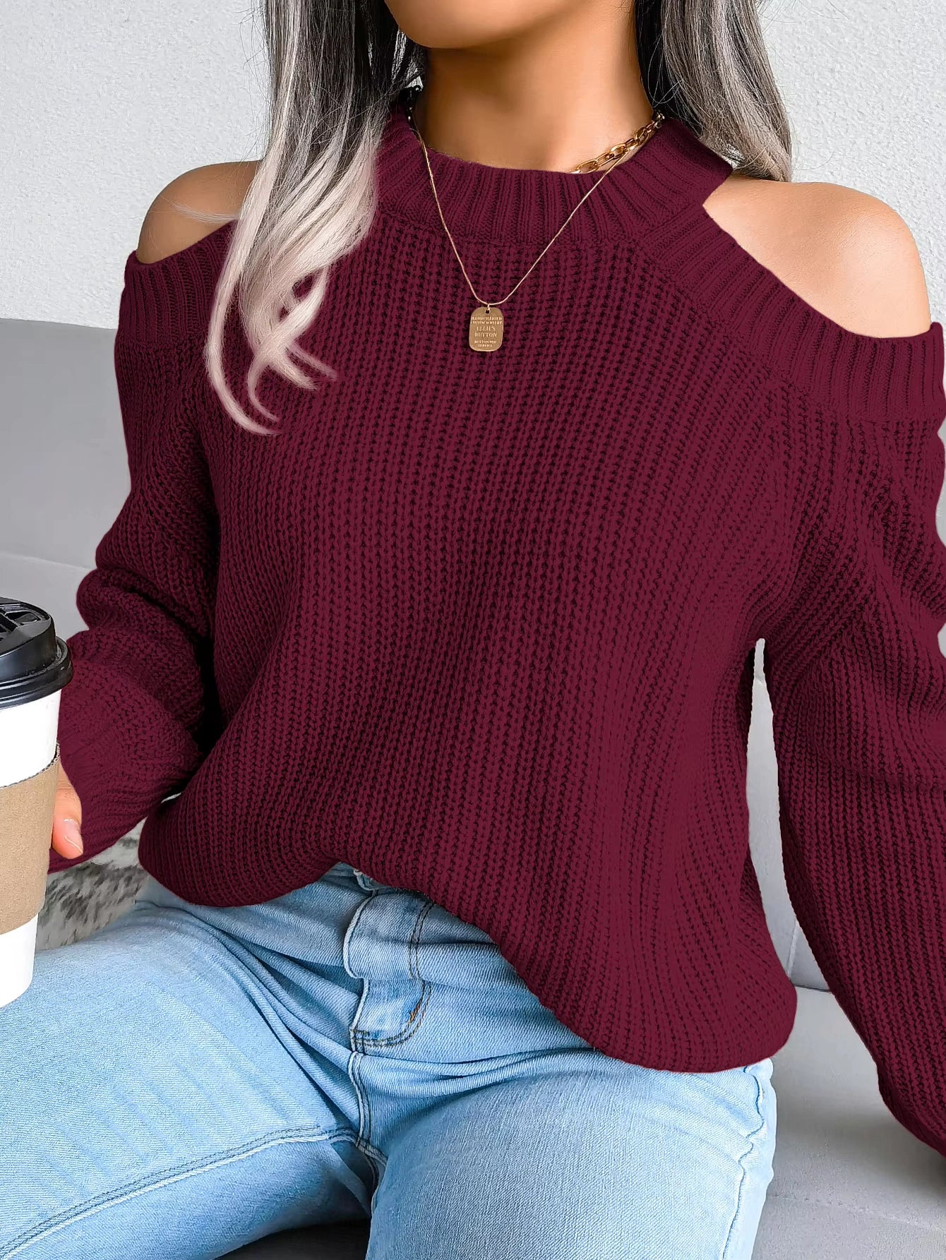Pull Femme à Manches Longues