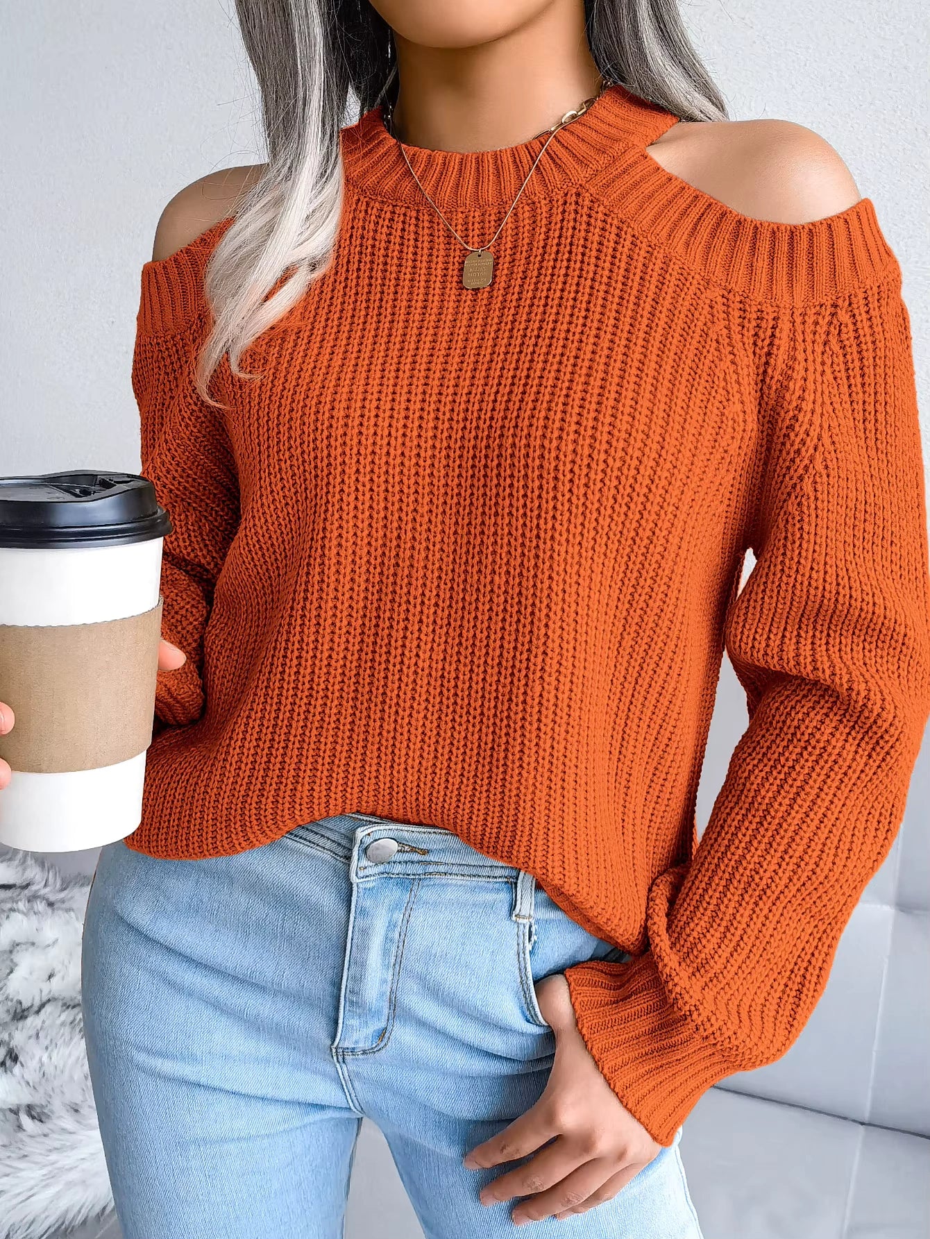 Pull Femme à Manches Longues