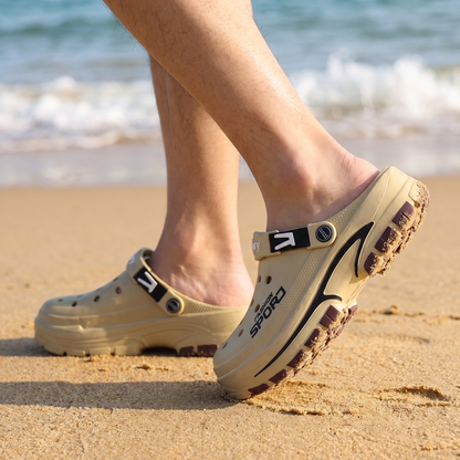 Sabots Outdoor Homme Antidérapants et Respirants pour Jardin et Plage