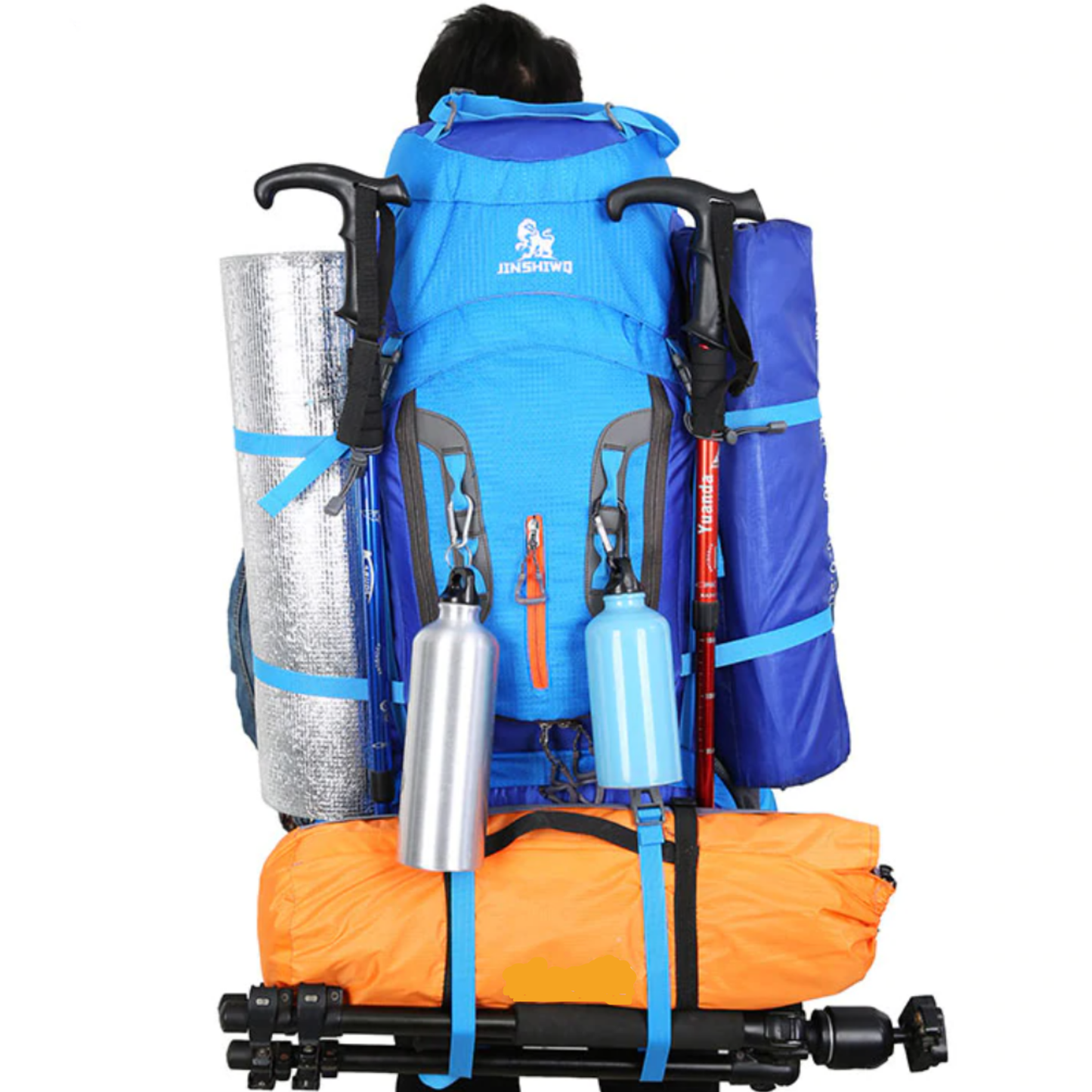 80L Ryggsekk for Trekking, Fotturer og Fjell