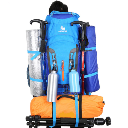 80L Ryggsekk for Trekking, Fotturer og Fjell
