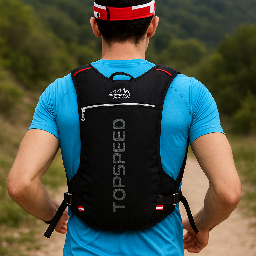 Lightweight and Ergonomic Running Backpack for Outdoor Athletes