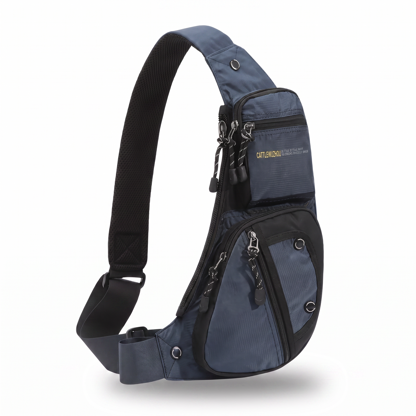 Weather-Resistant Shoulder Bag With Secure Compartments