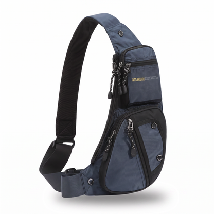 Weather-Resistant Shoulder Bag With Secure Compartments