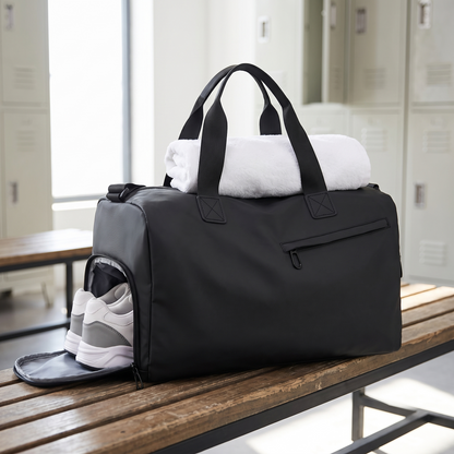 Sports Bag with Shoe Compartment - Unisex Waterproof Bag