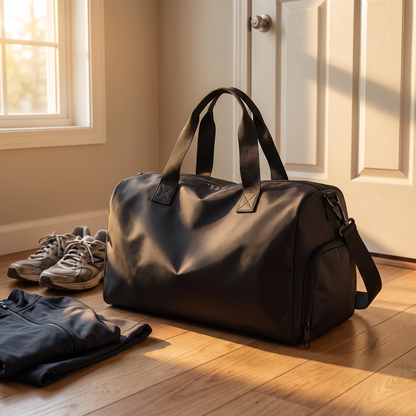 Sports Bag with Shoe Compartment - Unisex Waterproof Bag
