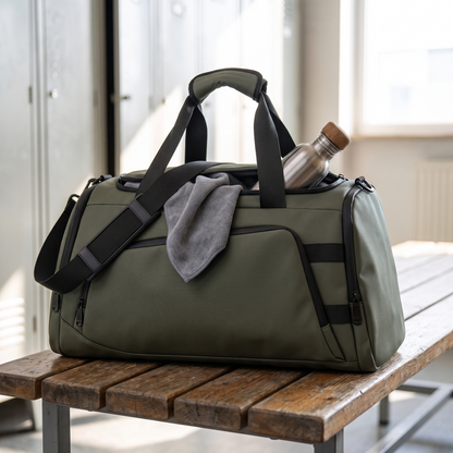 Premium Sports Bag with Large Compartment and Shoe Pocket