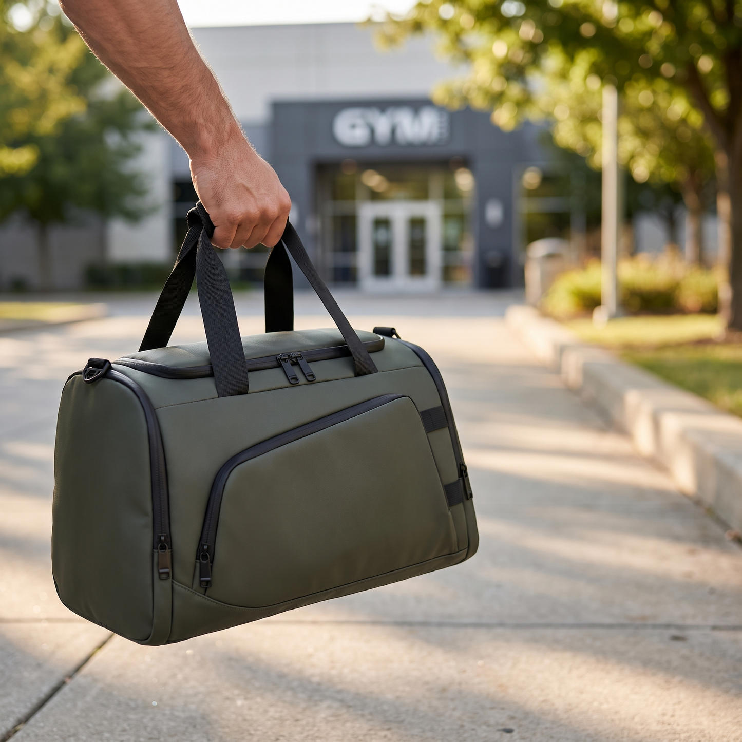 Premium Sports Bag with Large Compartment and Shoe Pocket