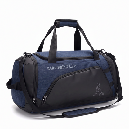 Water-Resistant Sports Bag with Multiple Compartments