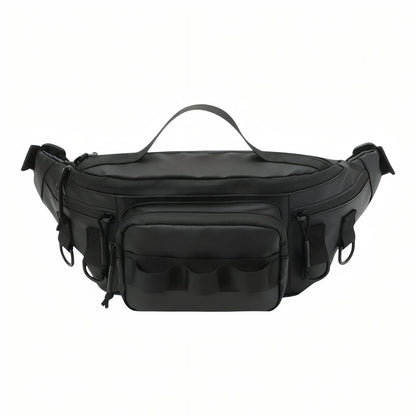 Sac Banane Outdoor Déperlant à Poches Multiples pour Randonnée, Pêche et Vélo