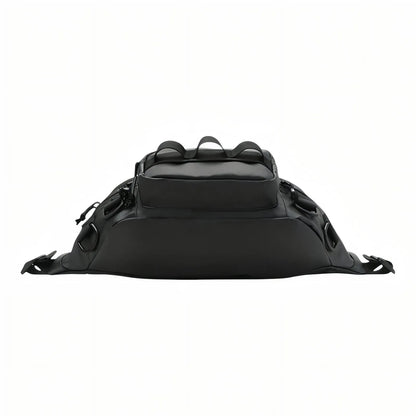 Sac Banane Outdoor Déperlant à Poches Multiples pour Randonnée, Pêche et Vélo