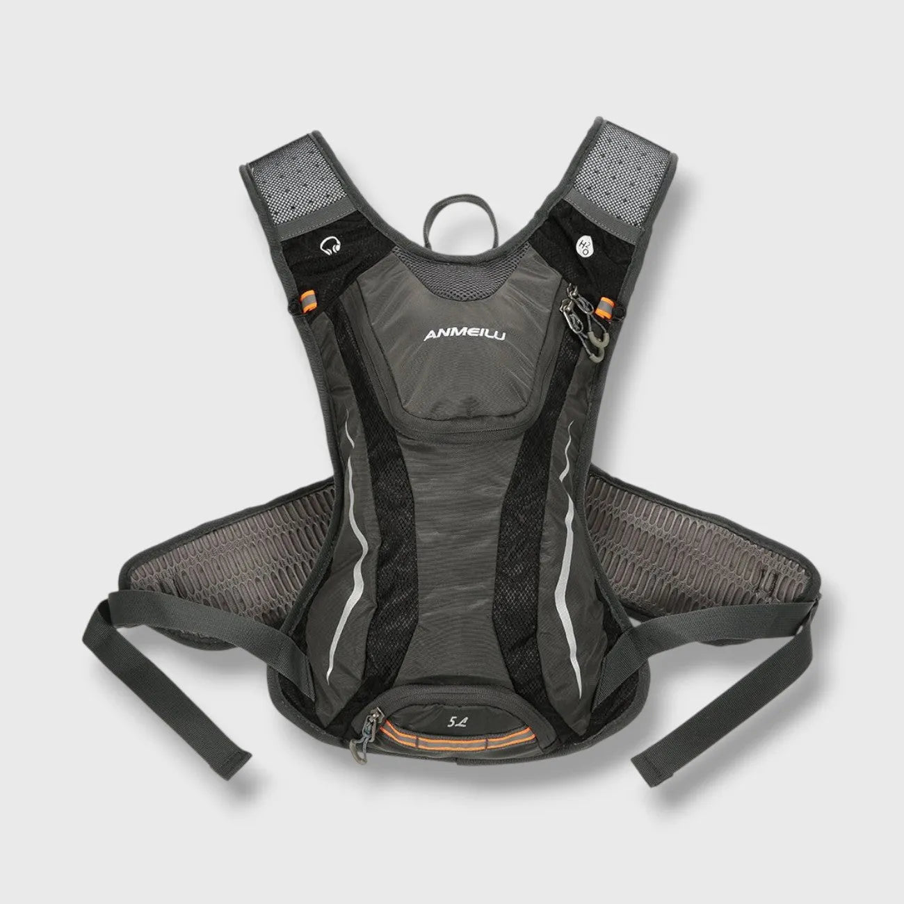Sac à Dos d'Hydratation Déperlant Léger avec Dos Ventilé pour Randonnée et Vélo