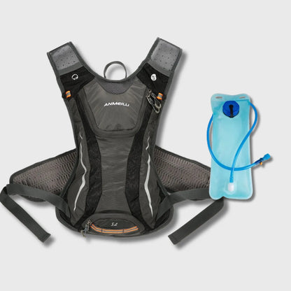 Sac à Dos d'Hydratation Déperlant Léger avec Dos Ventilé pour Randonnée et Vélo