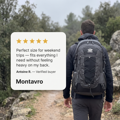 35L Lightweight Hiking Trekking Backpack