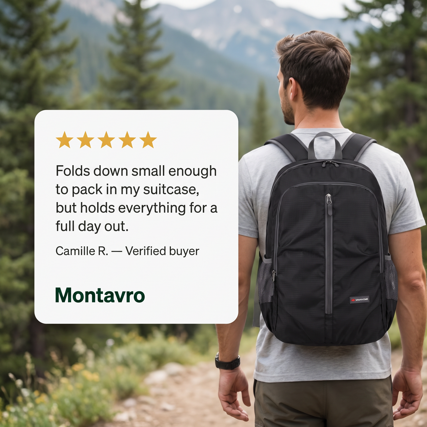 Ultralight Waterproof Foldable Backpack 30L