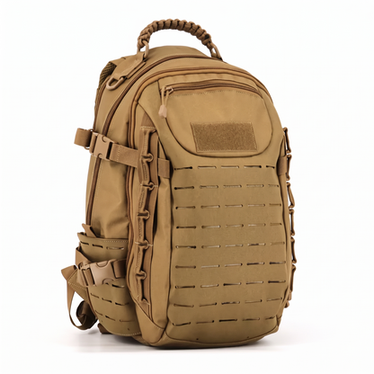 Tactical Backpack 35L in 500D Cordura Nylon, MOLLE System and 15-inch Laptop Compartment