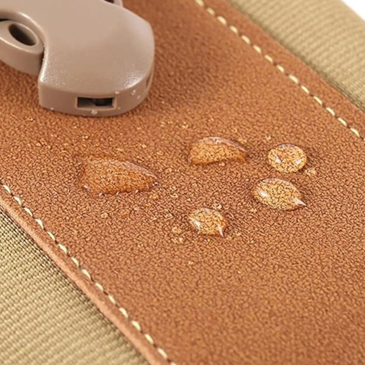 Pochette Ceinture Outdoor Compacte à Poches Zippées pour Randonnée et Voyage