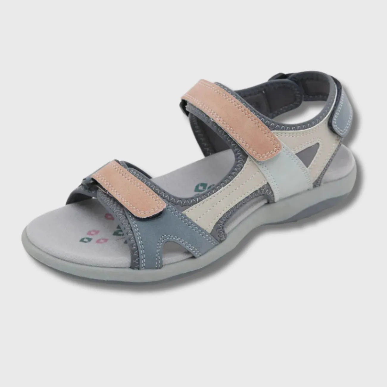 Sandales de Marche Femme Confortables à Brides Réglables et Semelle Antidérapante
