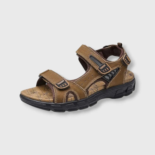 Men's Hiking Sandals with Adjustable Straps and Cushioned Sole