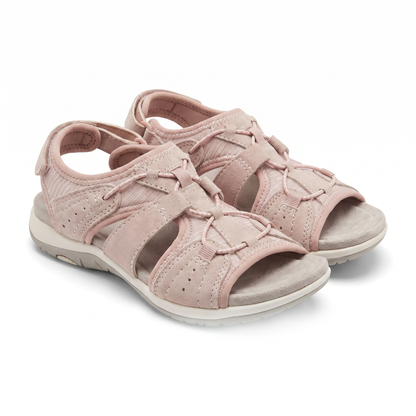 Sandales de Randonnée Femme à Tige Mesh Respirante, Sangle Réglable et Semelle Antidérapante