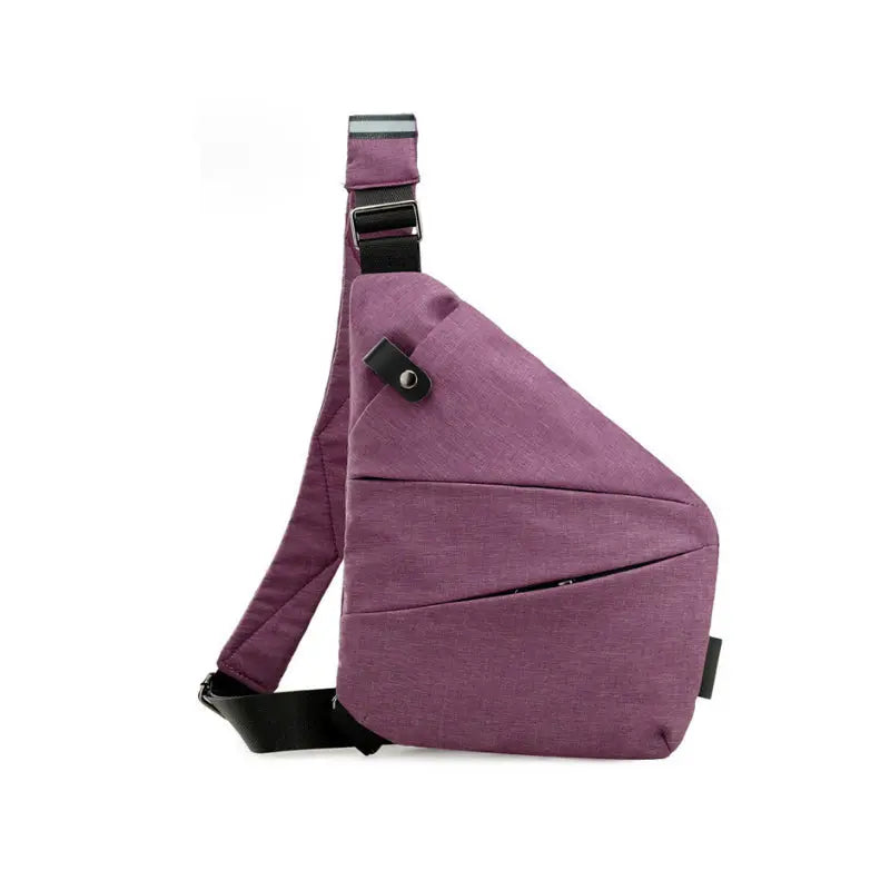 Anti-Theft Slim Sling Bag for Travel and Hiking