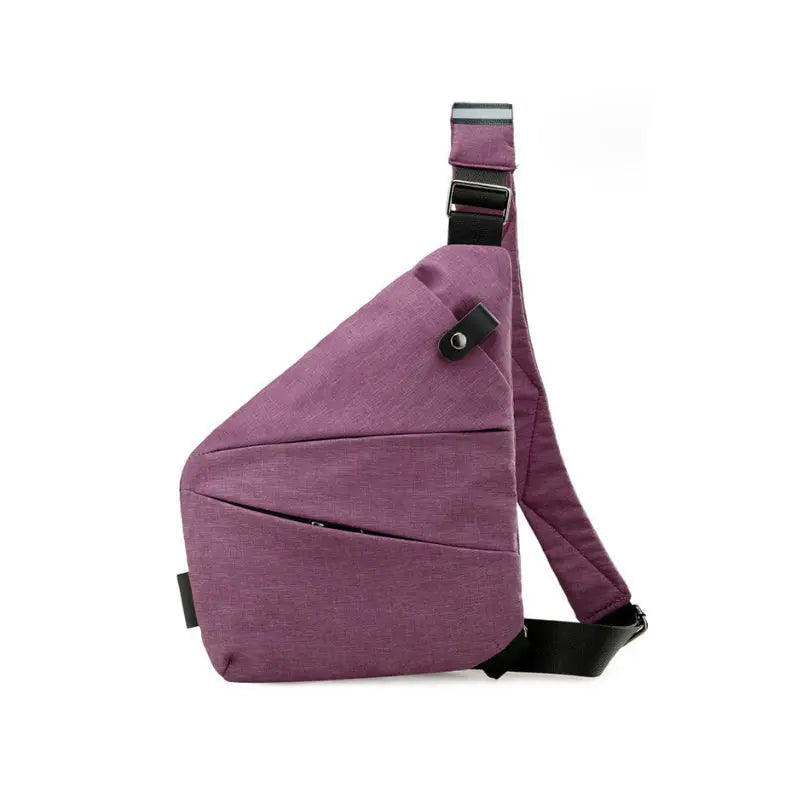 Anti-Theft Slim Sling Bag for Travel and Hiking
