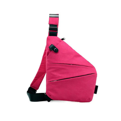 Anti-Theft Slim Sling Bag for Travel and Hiking