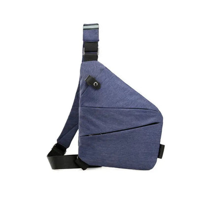 Anti-Theft Slim Sling Bag for Travel and Hiking