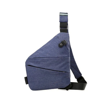 Anti-Theft Slim Sling Bag for Travel and Hiking