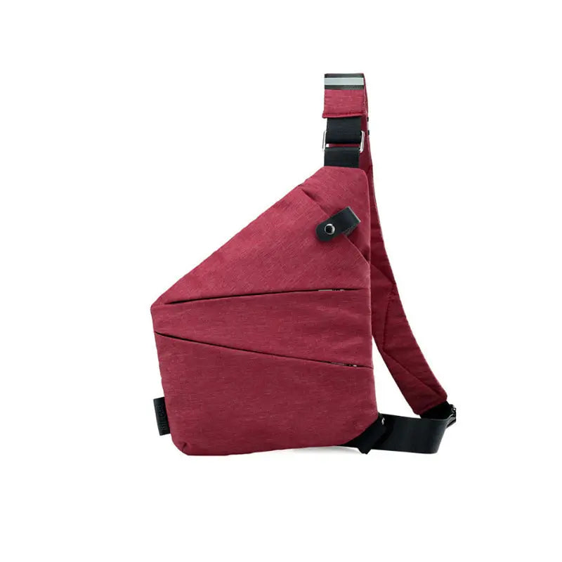 Anti-Theft Slim Sling Bag for Travel and Hiking