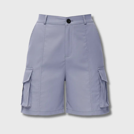 Short Cargo de Trekking Femme Léger et Respirant pour Randonnée et Plein Air