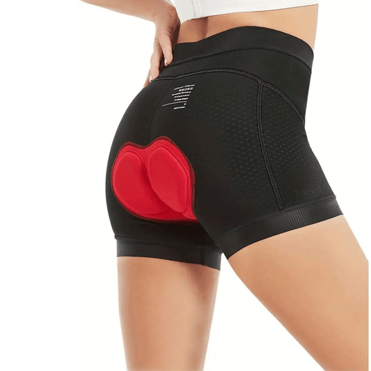 Women's Breathable Cycling Shorts with Gel Padding