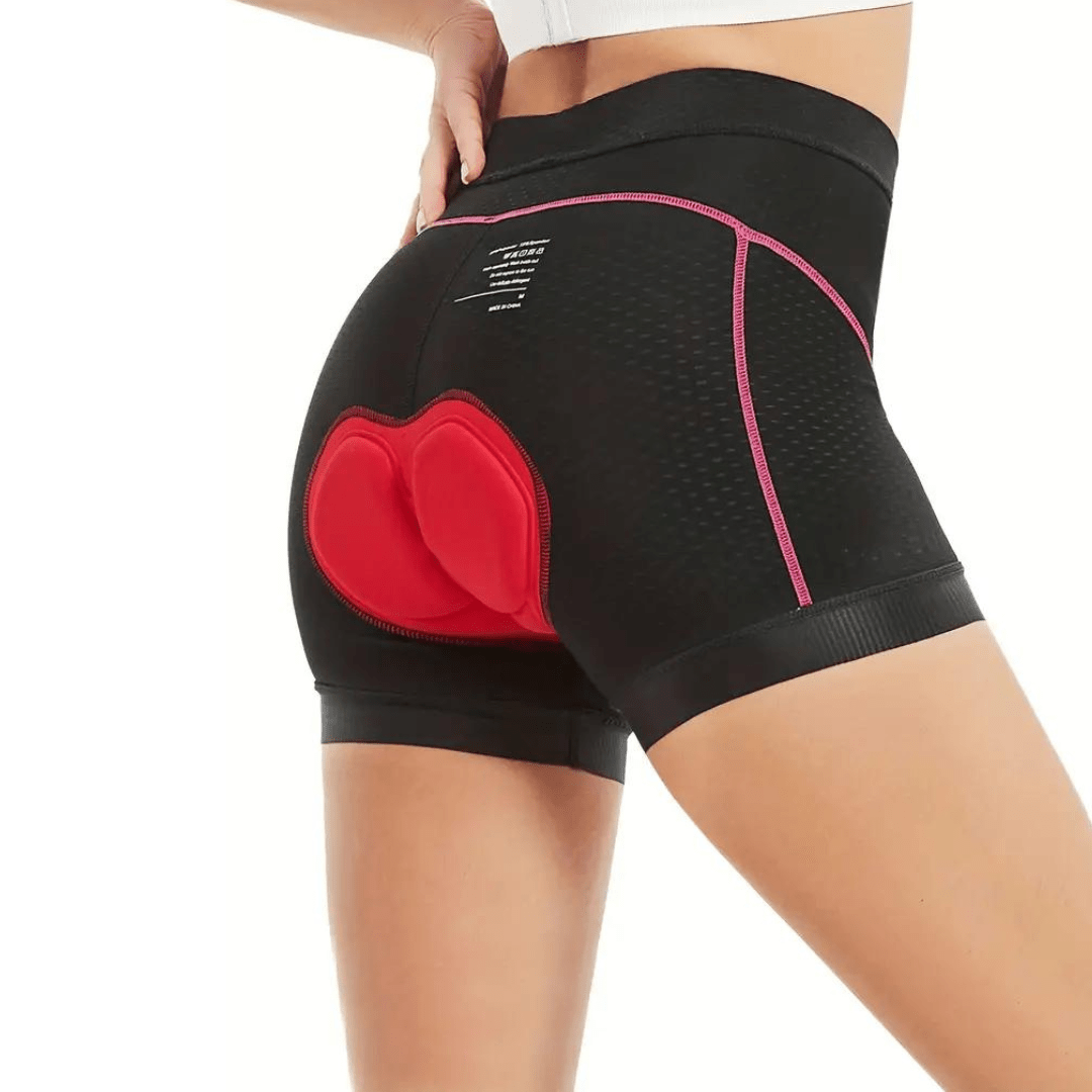 Women's Breathable Cycling Shorts with Gel Padding