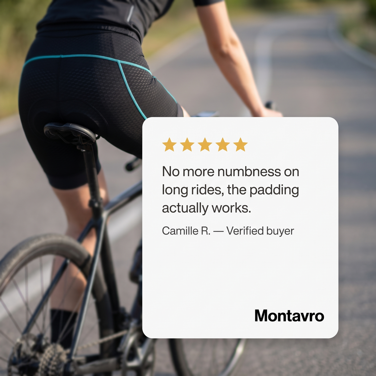 Women's Breathable Cycling Shorts with Gel Padding