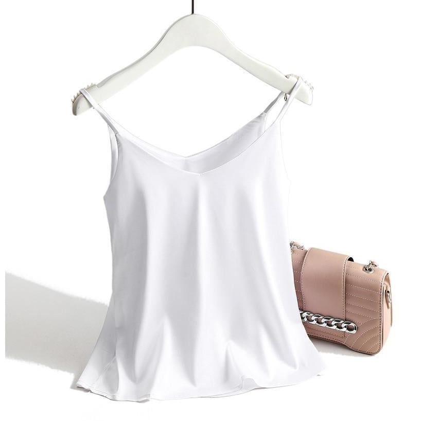 Sophie Délicate Top en Satin