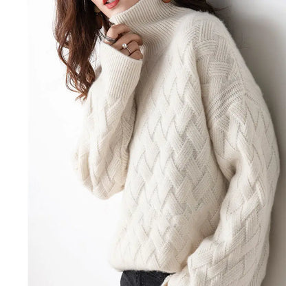 Sophie Doux et Chic Pull Col Roulé