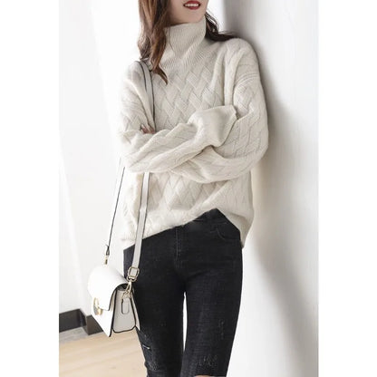 Sophie Doux et Chic Pull Col Roulé