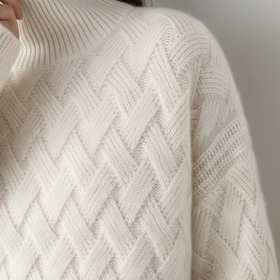 Sophie Doux et Chic Pull Col Roulé
