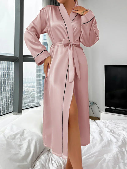 Sophie Kimono Satiné Élégant