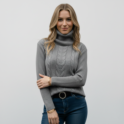 Sophie – Soft and elegant turtleneck sweater